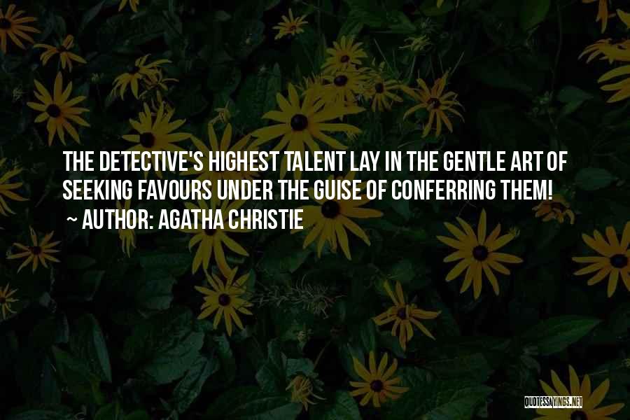 Detectives Quotes By Agatha Christie