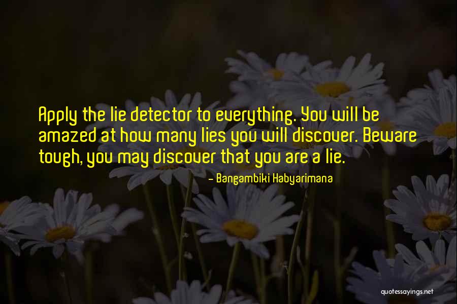Detector Quotes By Bangambiki Habyarimana Detector Quotes By Bangambiki Habyarimana
