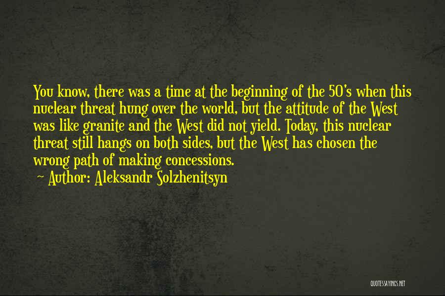 Detente Quotes By Aleksandr Solzhenitsyn