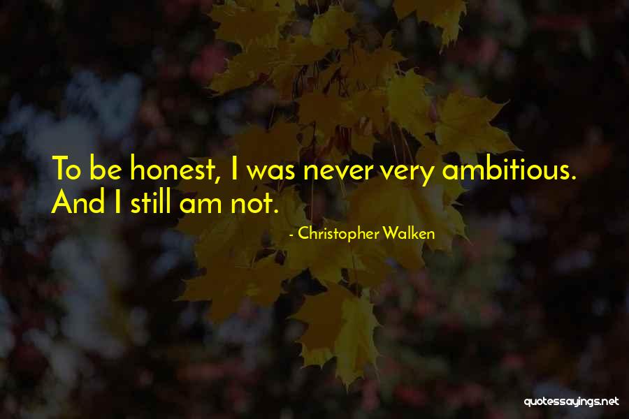 Determinacy And Stability Quotes By Christopher Walken