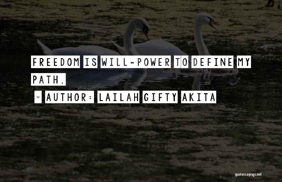 Determination And Willpower Quotes By Lailah Gifty Akita