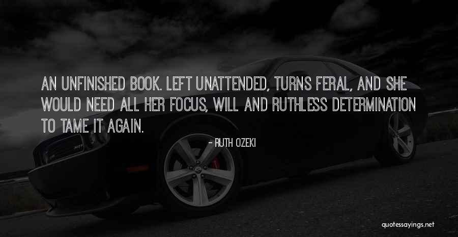 Determination Focus Quotes By Ruth Ozeki Determination Focus Quotes By Ruth Ozeki
