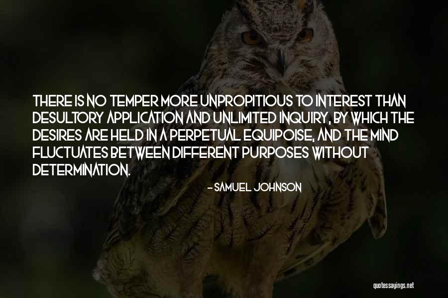 Determination Focus Quotes By Samuel Johnson Determination Focus Quotes By Samuel Johnson
