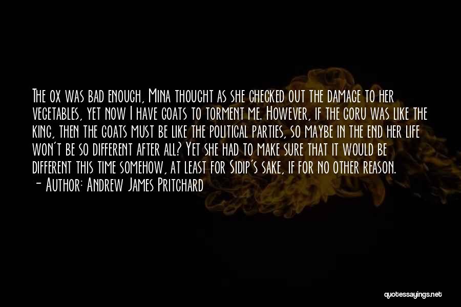 Determination In Life Quotes By Andrew James Pritchard