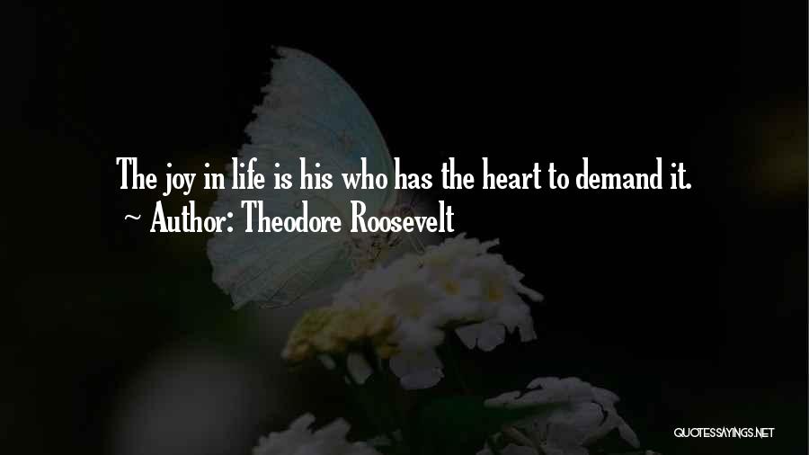 Determination In Life Quotes By Theodore Roosevelt