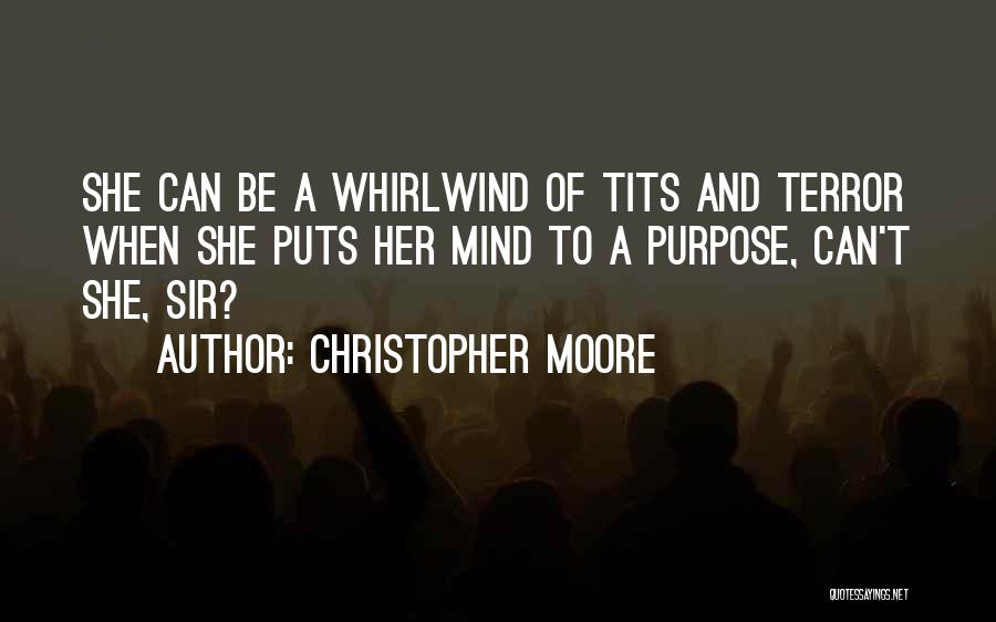 Determination Quotes By Christopher Moore
