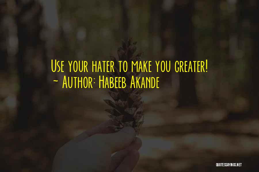 Determination Quotes By Habeeb Akande