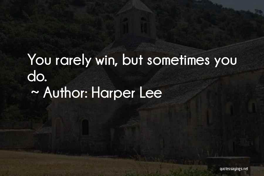 Determination To Success Quotes By Harper Lee