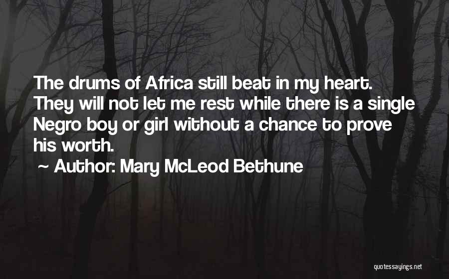 Determination To Success Quotes By Mary McLeod Bethune