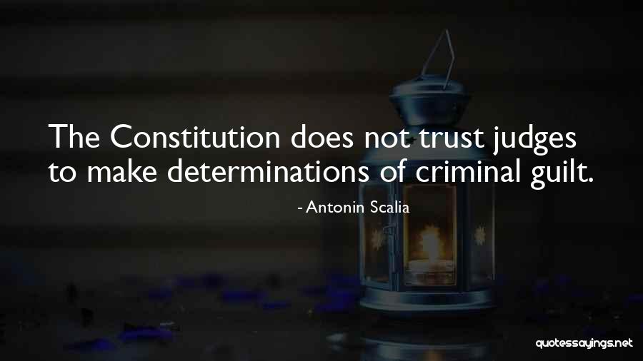 Determinations Quotes By Antonin Scalia