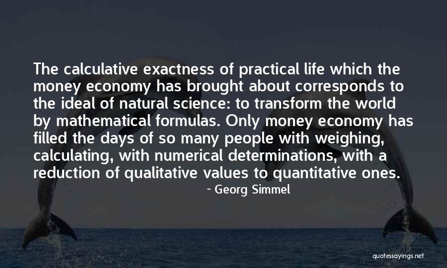 Determinations Quotes By Georg Simmel