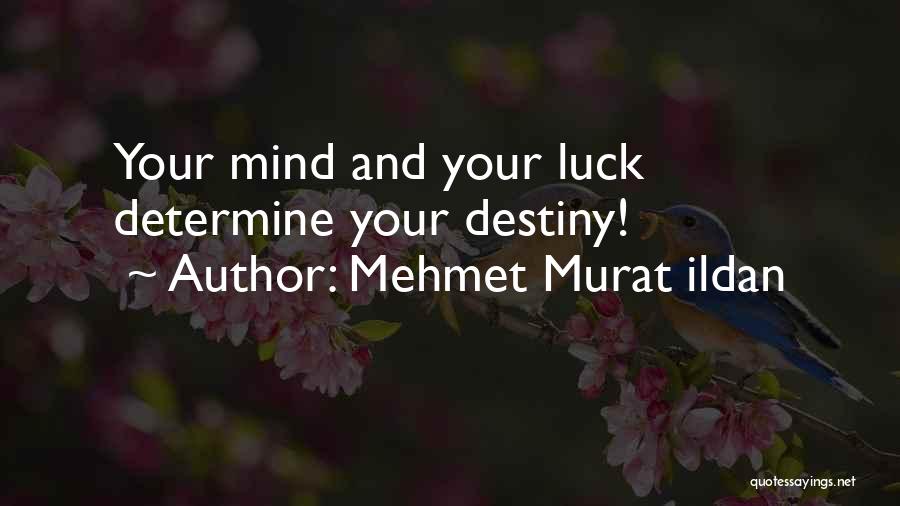 Determine Destiny Quotes By Mehmet Murat Ildan