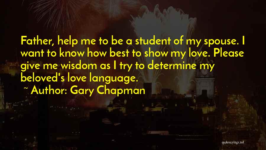 Determine Love Quotes By Gary Chapman