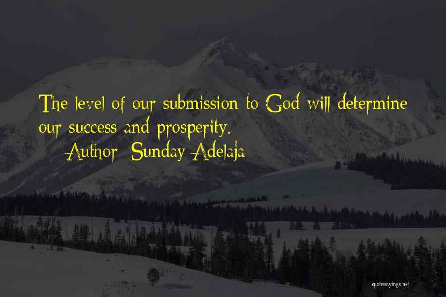 Determine Success Quotes By Sunday Adelaja