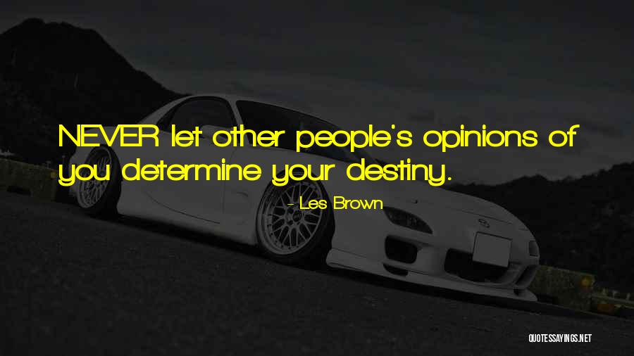 Determine Your Destiny Quotes By Les Brown Determine Your Destiny Quotes By Les Brown