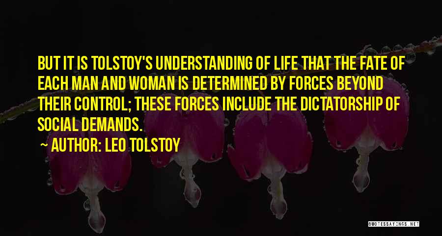 Determined Woman Quotes By Leo Tolstoy