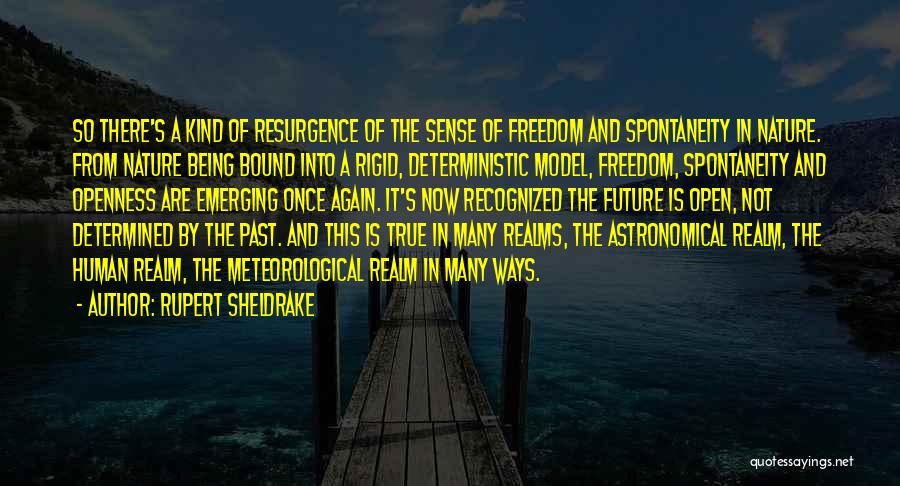 Deterministic Quotes By Rupert Sheldrake