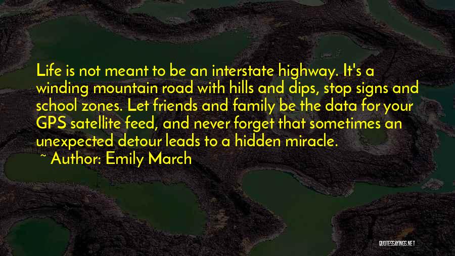 Detour Quotes By Emily March