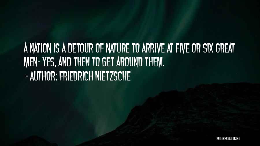 Detour Quotes By Friedrich Nietzsche