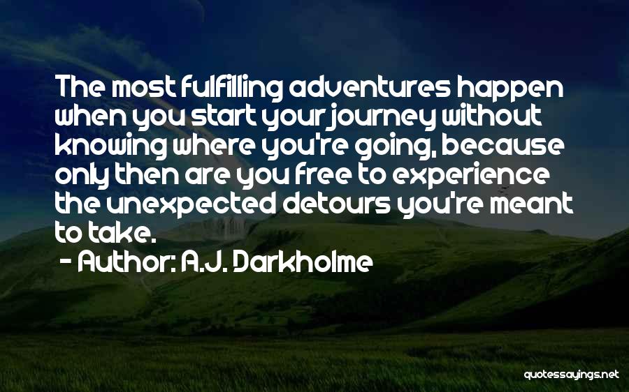 Detours In Life Quotes By A.J. Darkholme