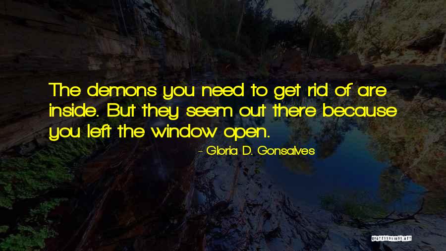 Detoxification Quotes By Gloria D. Gonsalves