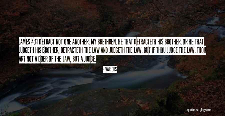 Detracteth Quotes By Various Detracteth Quotes By Various