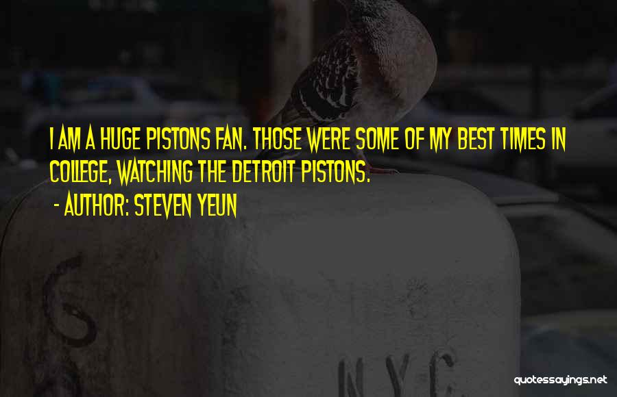 Detroit Pistons Quotes By Steven Yeun