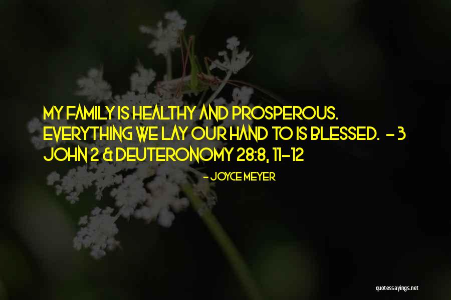 Deuteronomy 1 Quotes By Joyce Meyer Deuteronomy 1 Quotes By Joyce Meyer