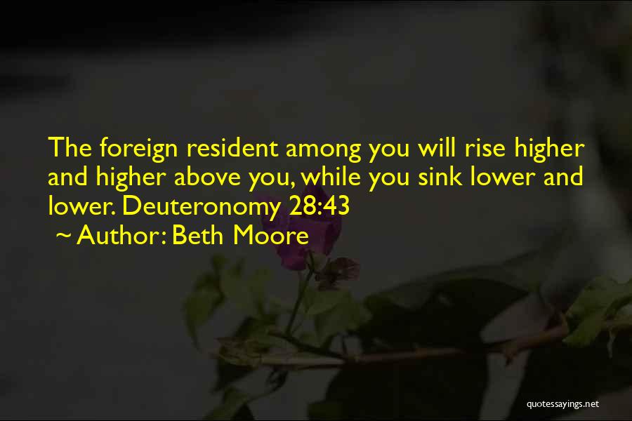 Deuteronomy Quotes By Beth Moore