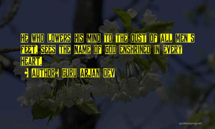 Dev Quotes By Guru Arjan Dev