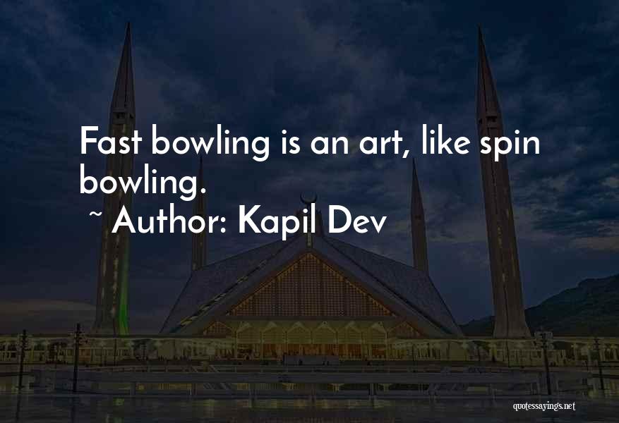 Dev Quotes By Kapil Dev