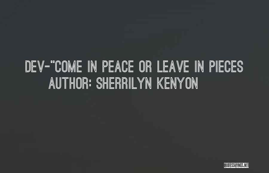 Dev Quotes By Sherrilyn Kenyon