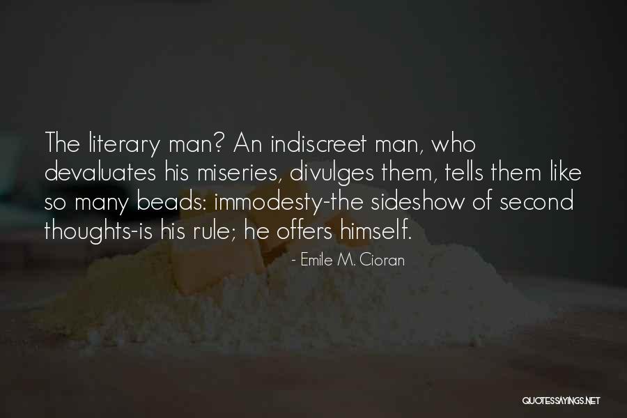 Devaluates Quotes By Emile M. Cioran Devaluates Quotes By Emile M. Cioran