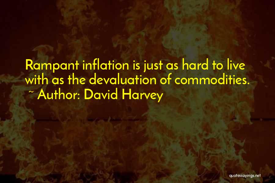 Devaluation Quotes By David Harvey