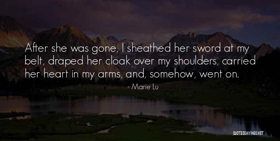 Deveaus School Quotes By Marie Lu Deveaus School Quotes By Marie Lu