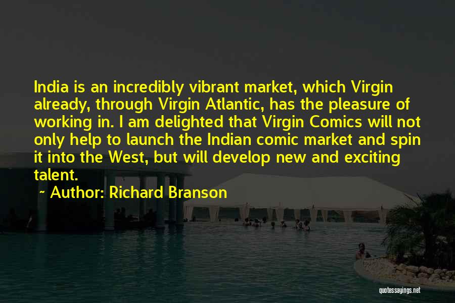 Develop India Quotes By Richard Branson