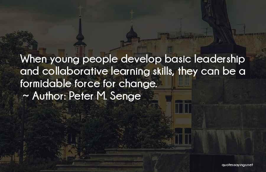 Develop Leadership Quotes By Peter M. Senge