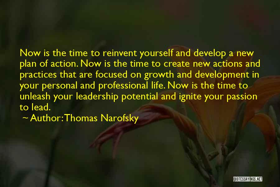 Develop Leadership Quotes By Thomas Narofsky