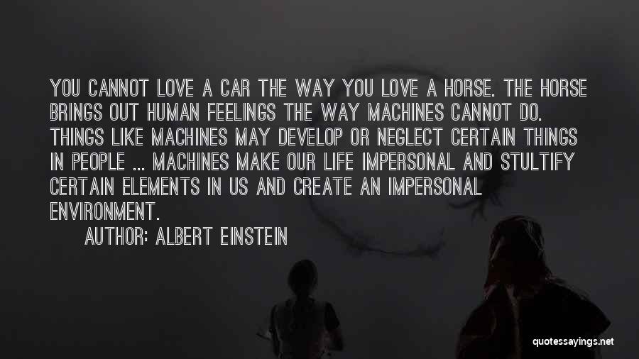 Develop Love Quotes By Albert Einstein