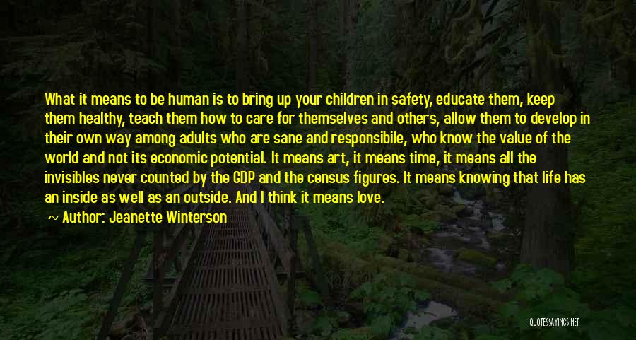 Develop Love Quotes By Jeanette Winterson