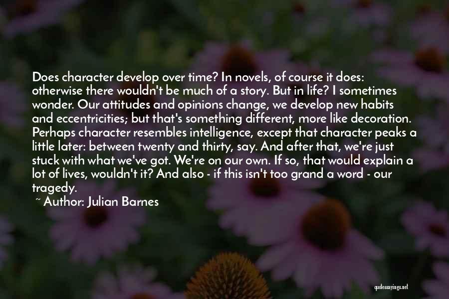 Develop Over Time Quotes By Julian Barnes