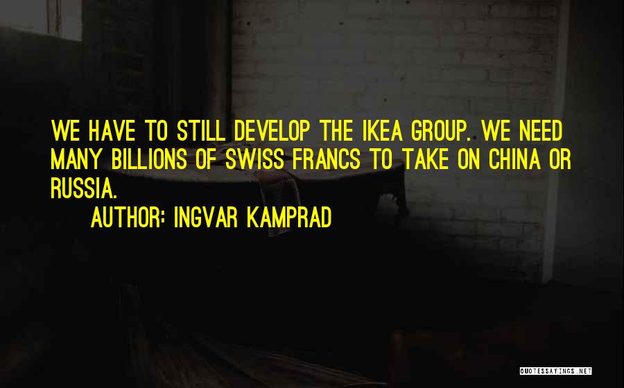 Develop Quotes By Ingvar Kamprad