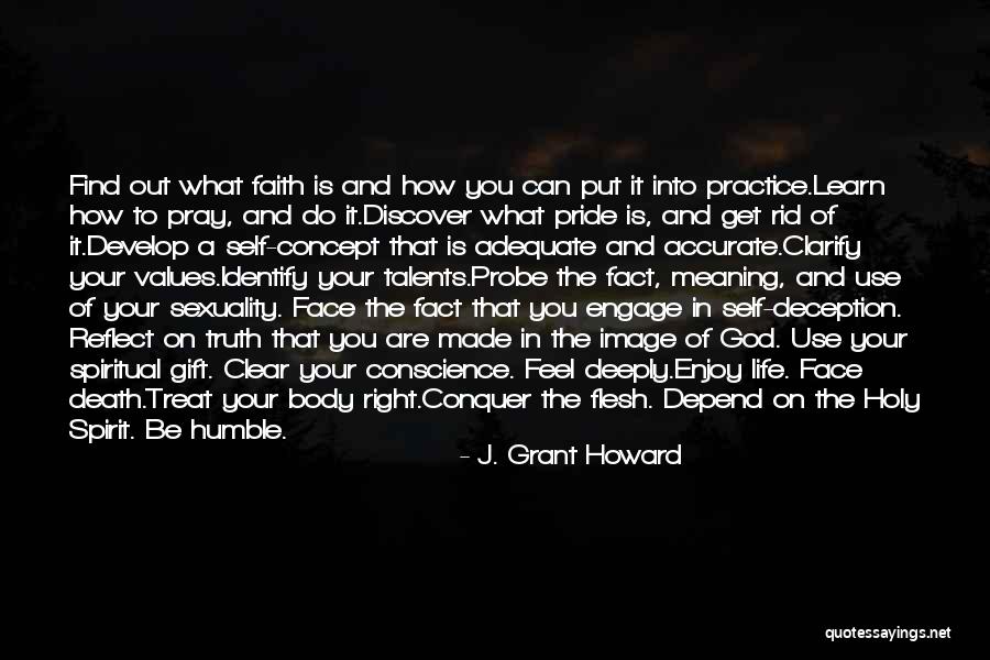 Develop Truth Quotes By J. Grant Howard Develop Truth Quotes By J. Grant Howard