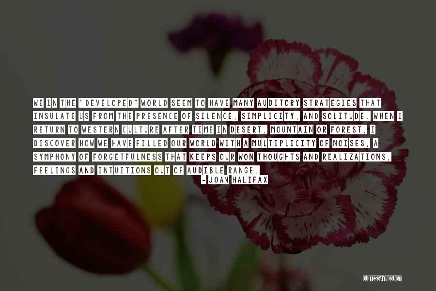 Developed Feelings Quotes By Joan Halifax Developed Feelings Quotes By Joan Halifax