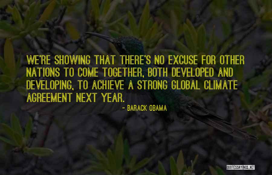 Developed Nations Quotes By Barack Obama