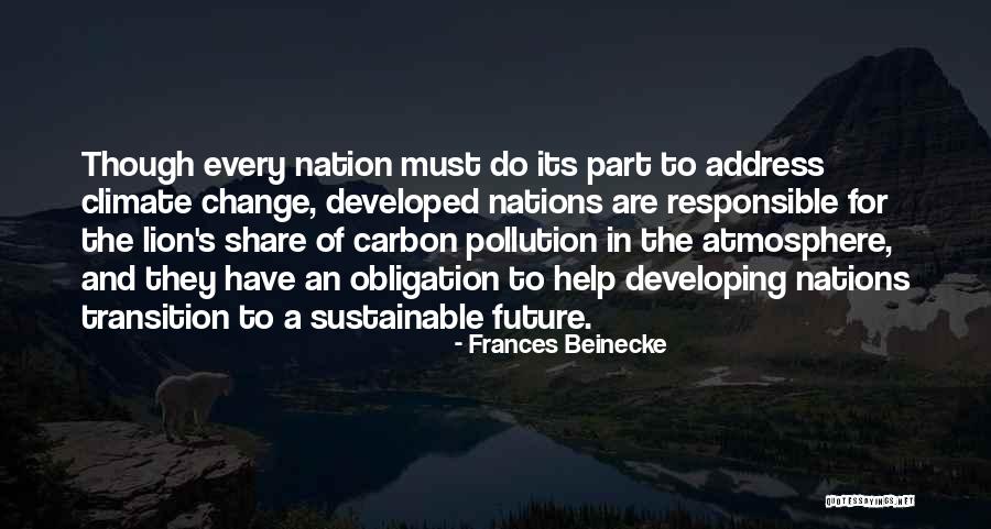 Developed Nations Quotes By Frances Beinecke Developed Nations Quotes By Frances Beinecke