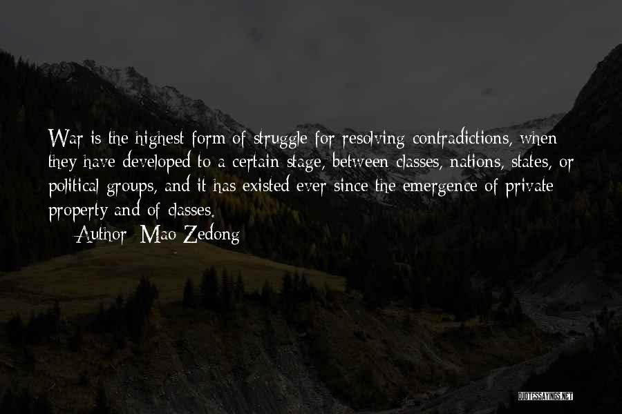 Developed Nations Quotes By Mao Zedong