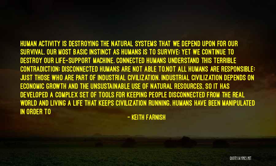 Developed Quotes By Keith Farnish Developed Quotes By Keith Farnish