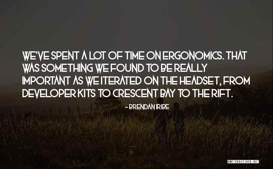 Developer Quotes By Brendan Iribe Developer Quotes By Brendan Iribe