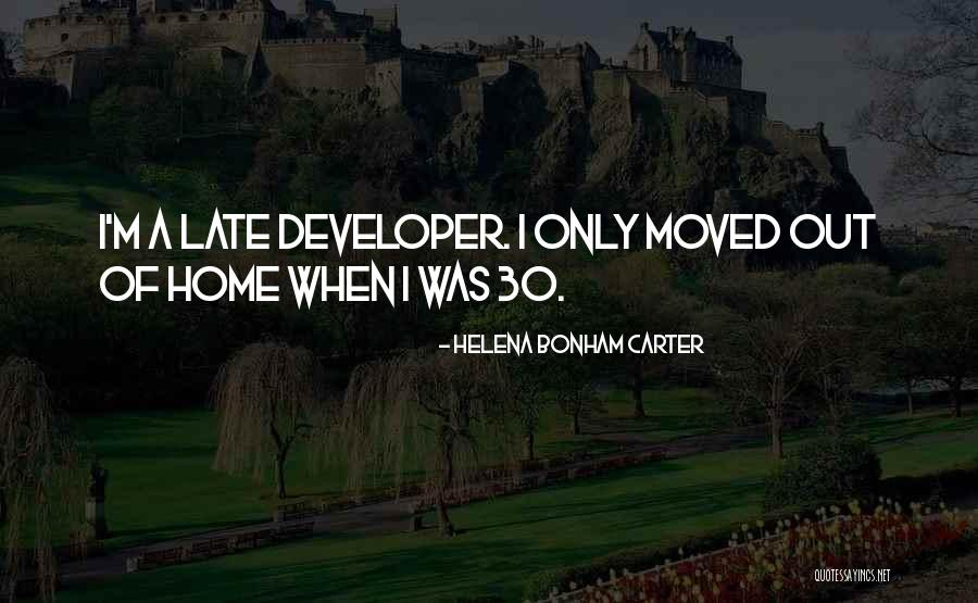 Developer Quotes By Helena Bonham Carter Developer Quotes By Helena Bonham Carter